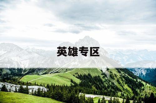英雄专区