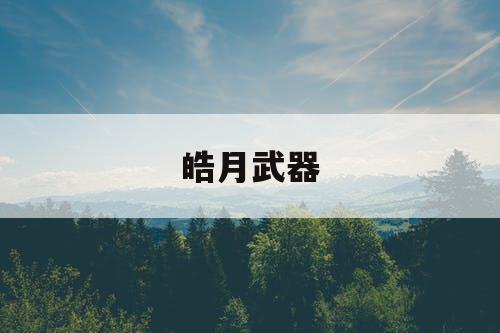 皓月武器