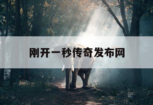 刚开一秒传奇发布网
