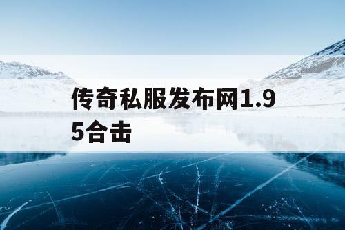 传奇私服发布网1.95合击