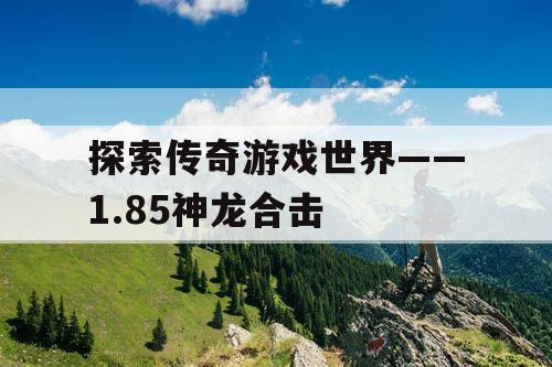 探索传奇游戏世界——1.85神龙合击