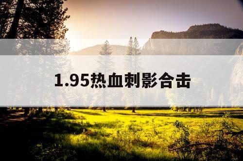 1.95热血刺影合击
