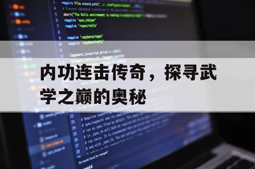 内功连击传奇，探寻武学之巅的奥秘