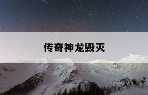 传奇神龙毁灭