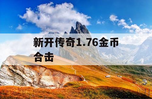 新开传奇1.76金币合击