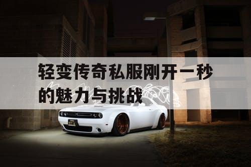 轻变传奇私服刚开一秒的魅力与挑战