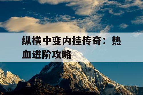 纵横中变内挂传奇：热血进阶攻略