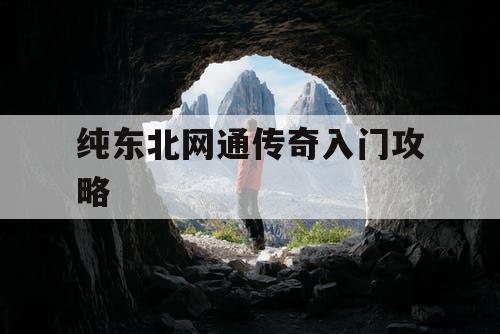 纯东北网通传奇入门攻略