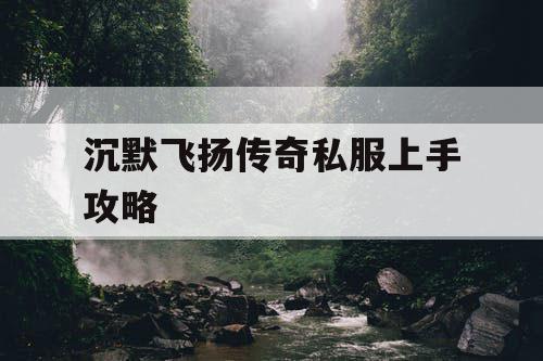 沉默飞扬传奇私服上手攻略