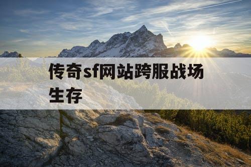 传奇sf网站跨服战场生存