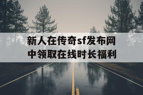 新人在传奇sf发布网中领取在线时长福利