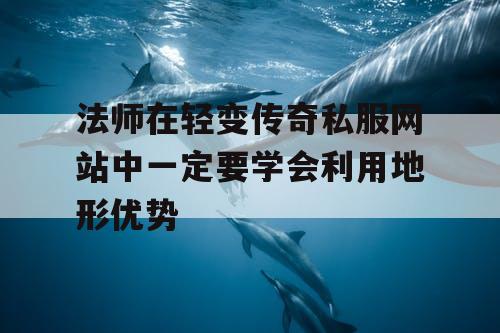 法师在轻变传奇私服网站中一定要学会利用地形优势