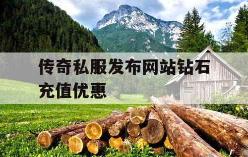 传奇私服发布网站钻石充值优惠